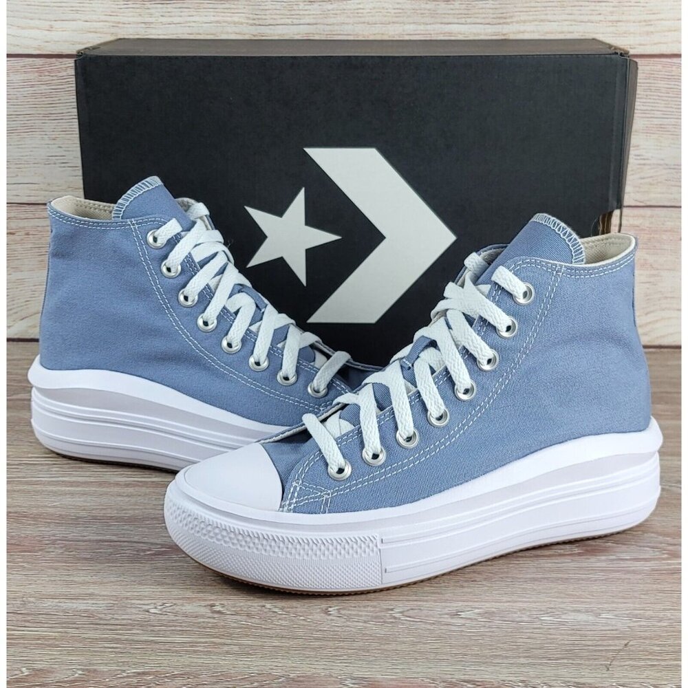 NEW Converse CTAS Move Hi Platform Sneakers Women's Size 8.5 Chunky Gum Shoes